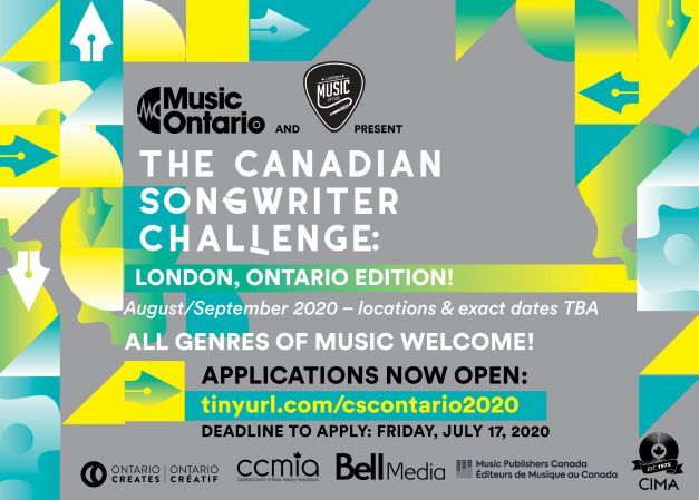 The 2020 Canadian Songwriter Challenge (Ontario Edition) Comes To London